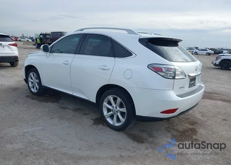 2011 Lexus Rx 350 из США, поврежденный, VIN 2T2ZK1BA9BC046637